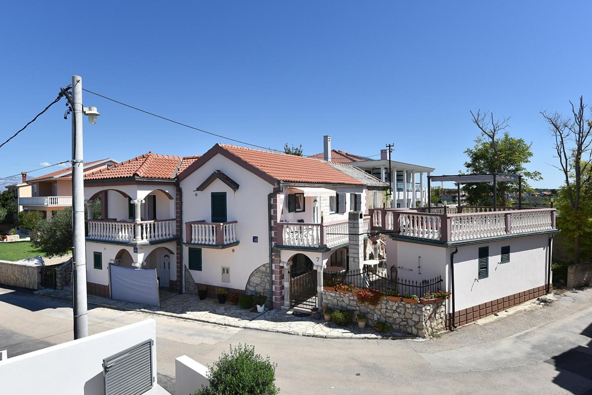 Apartments Liljana Privlaka Kültér fotó